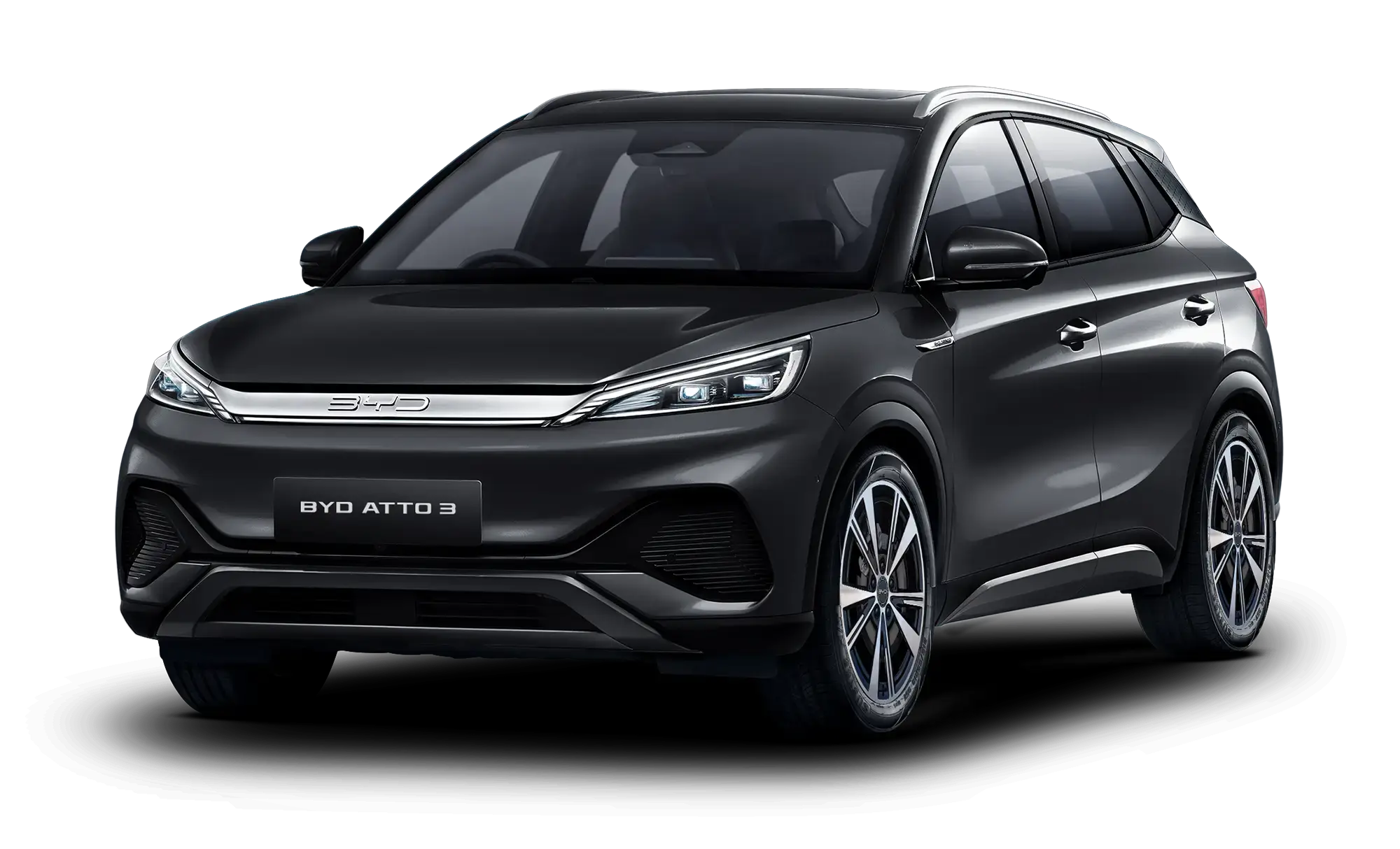 BYD Atto 3 — official manufacturer model image; colour and trim may vary